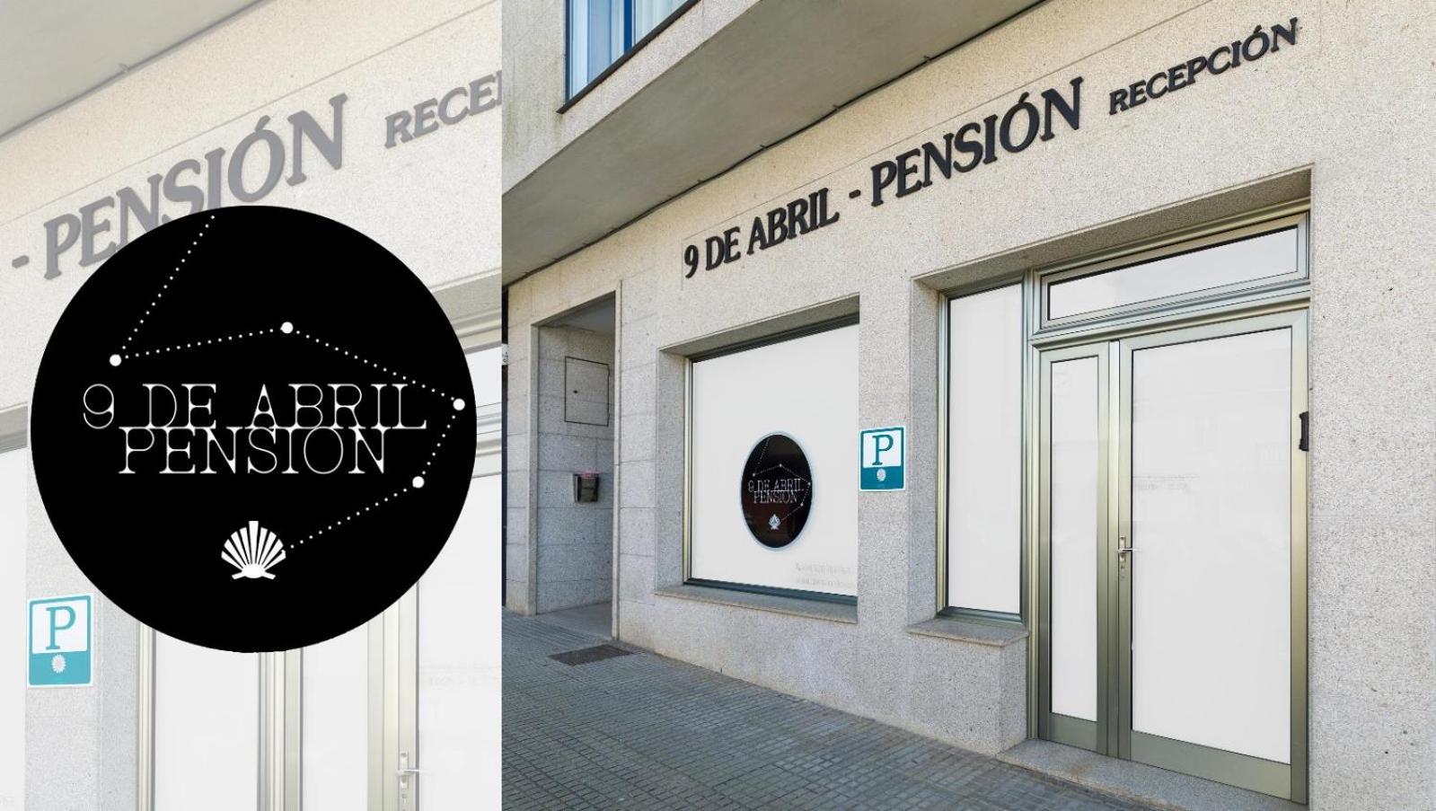 Pension 9 De Abril O Pedrouzo Exteriör bild